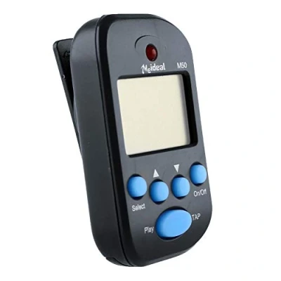 Abbildung von iPobie Tragbaren Mini Metronom, Digital Beat Tempo Metronom für Klavier, Violine, Gitarre, Trap Drum