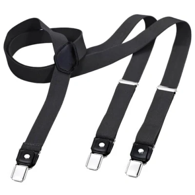 Abbildung von DonDon Hosenträger DonDon® Herren schmal 2,5 cm 3 Clips in Y Form elastisch (1 St) Form, verstellbar mit Clipverschluß, elastisch, 2.5
