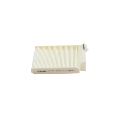 Abbildung von BOSCH 1 987 432 120 Innenraumfilter Partikelfilter 185 180 28 DACIA: Sandero I, LOGAN I Limousine, MCV 2, NISSAN: NV200 / Evalia Bus, Note