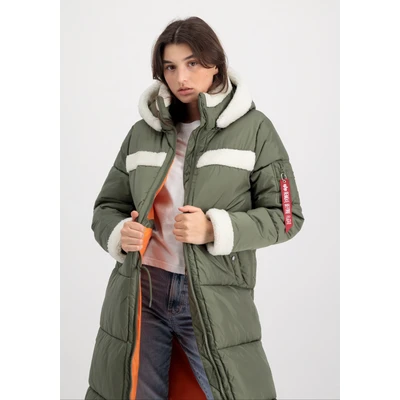 Abbildung von Alpha Industries Damen Puffer Coat ZH Wmn Winterjacke, Sage Green, 36