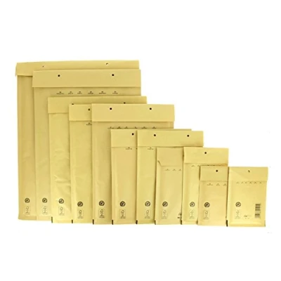 Abbildung von AirPro Luftpolstertasche Größe B14 (275x200x5mm) haftklebend braun 80g FSC 100 Stück