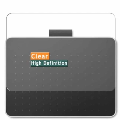 Abbildung von Vaxson 3 Stück Schutzfolie kompatibel mit Wacom One medium CTC6110WLW0D CTC6110WLW2D Display folie folien Displayschutzfolie （ nicht Panzer Schutz Glas SchutzGlas PanzerGlas ） Update