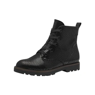 Abbildung von Tamaris Schnürstiefelette black, Damen, Größe: 38, Black Schuhe