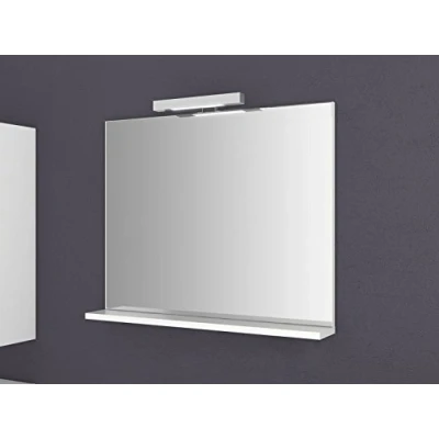 Abbildung von Sieper Badezimmerspiegel Girona mit Beleuchtung &amp; Ablage, kaltweiß, Wandspiegel, energiesparend 80cm