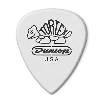 Abbildung von Dunlop Tortex T3 Gitarrenplektrum / Picks mit scharfer Spitze 12 Stück 1.5 mm