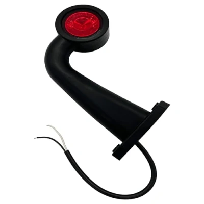 Abbildung von SAMETRUCK Seitenmarkierungsleuchte LED 12V 24V Begrenzungsleuchte links Anhänger LKW