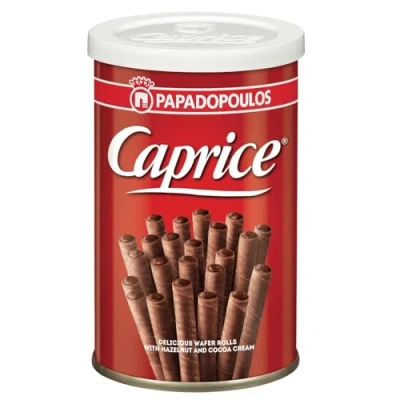 Abbildung von PAPADOPOULOU CAPRICE Waffel mit Haselnuss Kakao Creme 400g