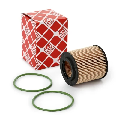 Abbildung von FEBI BILSTEIN 33469 Ölfilter mit Dichtring Filtereinsatz OPEL: Astra H Kastenwagen, GTC, Signum CC, ALFA ROMEO: 159 Limousine, Sportwagon