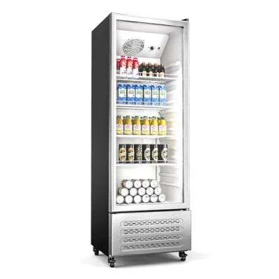 Abbildung von Klarstein Getränkekühlschrank HEA GCoolerSS 270L 10046642, 170.5 cm hoch, 59.5 breit, Bier Hausbar Getränke kühlschrank Hotel Fridge