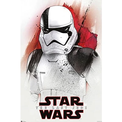 Abbildung von Close Up Poster Star Wars Episode 8 Stormtrooper Watercolour 61 x
