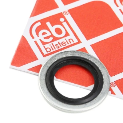 Abbildung von FEBI BILSTEIN 24359 Dichtring Ölablaßschraube Gummi PEUGEOT: 306 Schrägheck, 307 CC, Partner I Combispace, CITROËN: C5 Kombi, C3 II, Pluriel