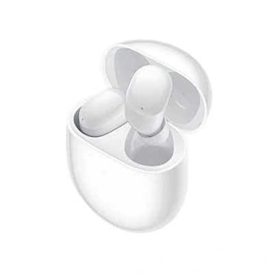 Abbildung von Xiaomi Redmi Buds 4 kabellose Bluetooth Kopfhörer, Geräuschreduzierung, 35 dB, Geräuschunterdrückung, 30 Stunden, Akkulaufzeit, IP54 wasserdicht, Smart Touch, Quick Matt CH, Weiß