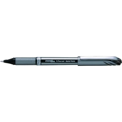 Abbildung von Pentel BL27 AX Energel Plus Liquid Gel Roller, 0.7 mm, schwarz, 12 Stück (1er Pack)