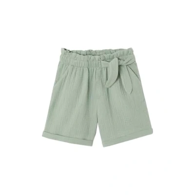 Abbildung von Vertbaudet Bermudas Shorts für Kinder, Größe: 134, Salbeigrün