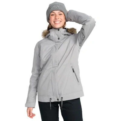 Abbildung von Roxy Meade JK SNJT SJEH Snowboardjacke, Damen, Größe: XS, Heather grey