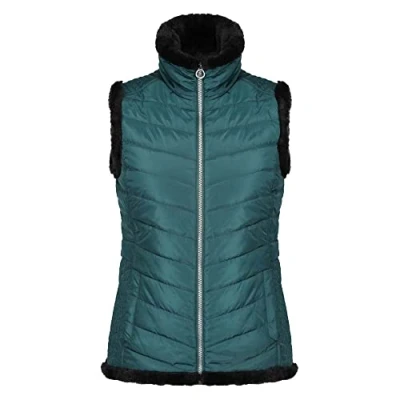 Abbildung von Regatta Winslow wasserabweisender Thermoguard Bodywarmer, mit Pelzbesatz