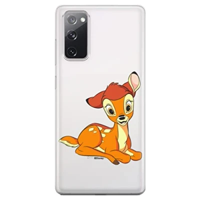 Abbildung von ERT GROUP Handyhülle für Samsung S20 FE / 5G Original und offiziell Lizenziertes Disney Muster Bambi 016 optimal an die Form des Handy angepasst, teilweise transparent