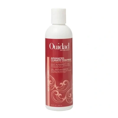 Abbildung von Ouidad Fortgeschrittene Klimakontrolle Heat and Humidity Gel, Stärkerer Halt zum Halten und Definieren von Locken, Verhindert Frizz Fliegaways, 250 ml