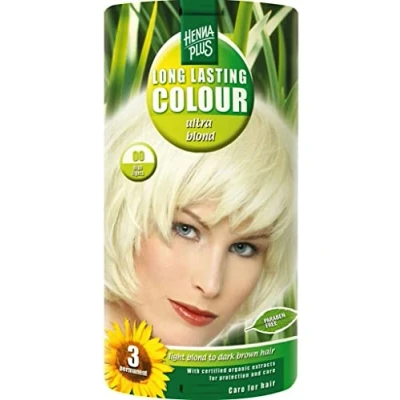 Abbildung von Hennaplus 49130 Long Lasting Colour 00 Ultra Blond