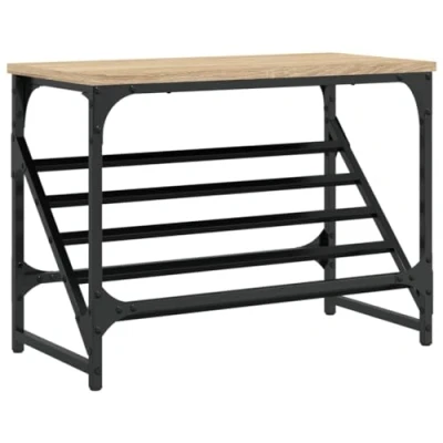 Abbildung von vidaXL Schuhregal Sonoma Eiche 60x30x45 cm Holzwerkstoff, 1 tlg.