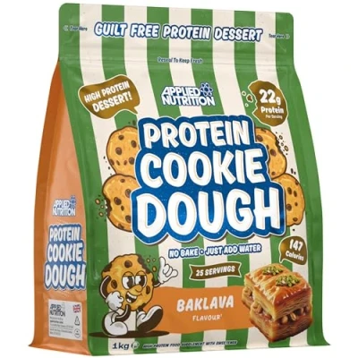 Abbildung von Applied Nutrition Protein Cookie Dough 1kg High Snack, Over 22g of Per Serving, Ready to Eat Low Calorie, Healthy Treat