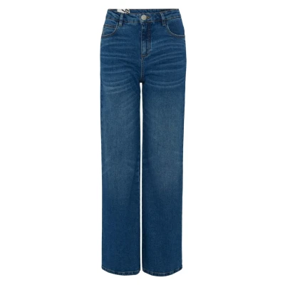 Abbildung von Opus MIVY Jeans Relaxed Fit, Damen, Größe: 34x31, Daily blue