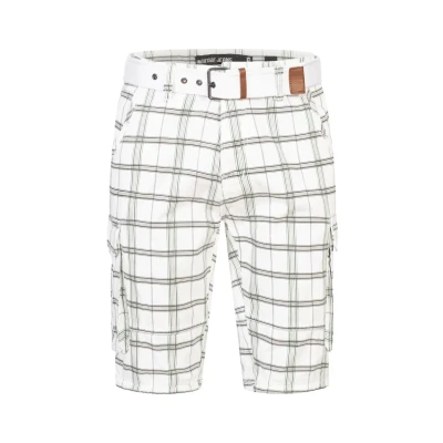 Abbildung von Indicode Jeans Monroe Shorts, Herren, Größe: XXL, Optical check