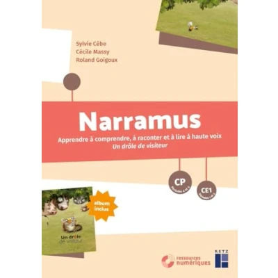 Abbildung von Narramus drôle de visiteur CP CE1 ressources numériques: Apprendre à comprendre, raconter et lire haute voix Un (album inclus)