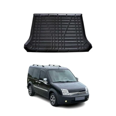 Abbildung von OMAC Kofferraumwanne Laderaumwanne kompatibel mit Ford Transit Connect 2002 2014 Gummi TPE