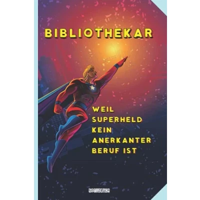 Abbildung von Geschenk für den besten Bibliothekar: Notizbuch als Bibliothekar A5 / liniert 120 Seiten Tagebuch Terminplaner ... Mann zum Abschied Abschiedsgeschenk