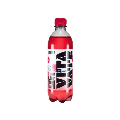 Abbildung von VitaVate Vitaminwasser 18x (0,5L) Flaschen kalorienarmes Erfrischungsgetränk (9L, Himbeere)