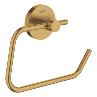 Abbildung von Grohe Essentials Toilettenpapierhalter Gebürstetes Messing