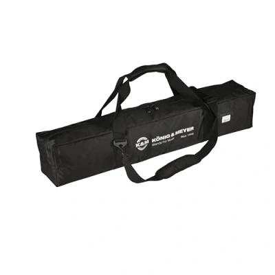 Abbildung von K&amp;M 15043 Universaltragetasche Nylon, Schwarz mit Signet 100 cm Länge Gurt und Füßen, gepolstert