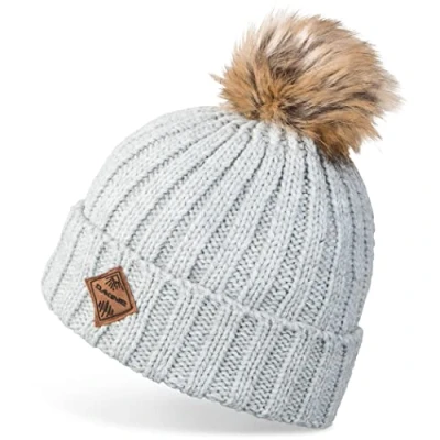 Abbildung von DAKINE Kylie Bommelmütze, Damen Grey