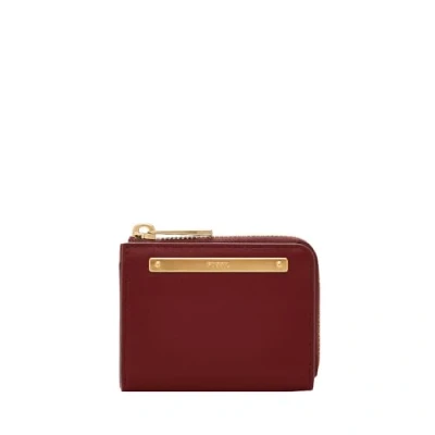 Abbildung von Fossil Small LIZA Geldbörse, Damen, Größe: One Size, Red