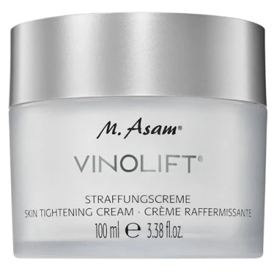 Abbildung von M. Asam VINOLIFT Straffungscreme XXL (100ml) Straffende Gesichtspflege für trockene Haut, reduziert Linien &amp; Falten, pflegende Gesichtscreme mit Traubenstammzellen, verkapseltes OPC Resveratrol