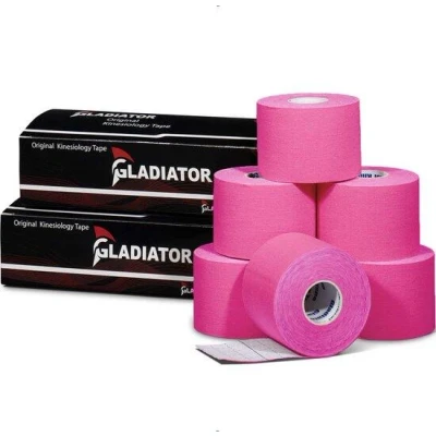 Abbildung von Wasserdichtes und elastisches Kinesio Tape rosa 6 Rollen