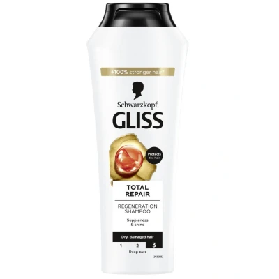 Abbildung von Gliss Kur Shampoo &quot;Total Repair&quot; für trockenes, strapaziertes Haar 250 ml