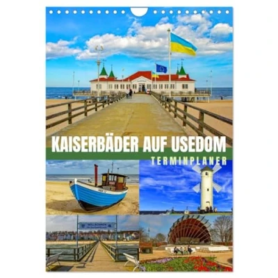 Abbildung von Kaiserbäder auf Usedom (Wandkalender 2025 DIN A4 hoch), CALVENDO Monatskalender