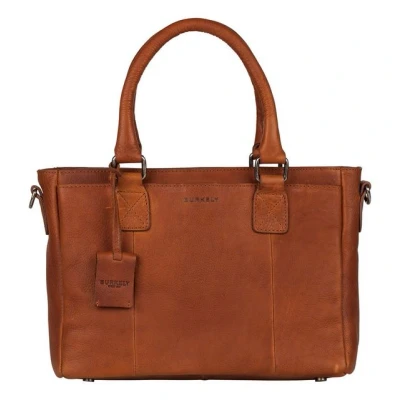 Abbildung von Burkely Antique Avery Handtasche, Damen, Größe: One Size, Cognac