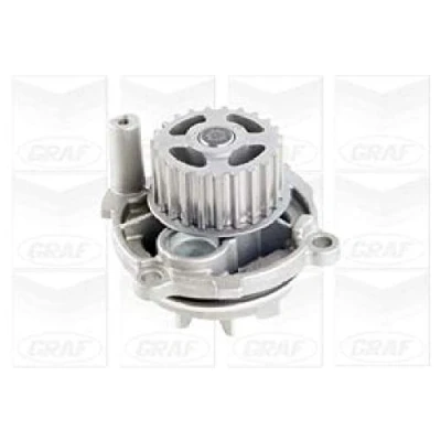 Abbildung von GRAF PA904 Wasserpumpe 23 mit Dichtring mechanisch Stahlblech 57,264 für Zahnriementrieb VOLKSWAGEN: Golf 6, Touran I, 5 Schrägheck
