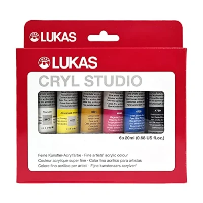 Abbildung von Lukas Cryl Studio Set Acrylfarben 6 x 20 ml