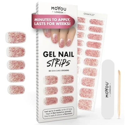 Abbildung von MoYou Gel Nail Strip Glitters (Various Options) Glitter Punch