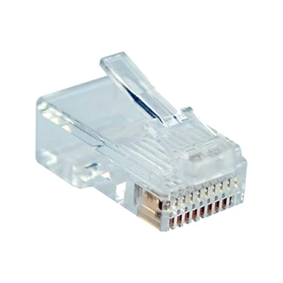 Abbildung von InLine 73011 10er Pack Modularstecker, 10P10C zum Crimpen (Westernstecker) auf Flachkabel