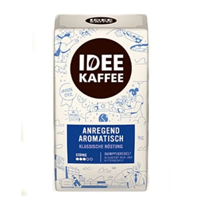 Abbildung von Darboven IDEE KAFFEE 8x 500 g (4000g) , Arabica Filterkaffee gemahlen Premiumqualität
