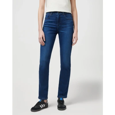 Abbildung von Wrangler Jeans Slim Fit, Damen, Größe: 33x30, Authentic love