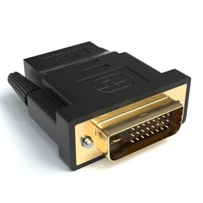 Abbildung von JAMEGA HDMI auf DVI Adapter A Buchse Stecker 4K Ultra HD Full 1080P HDTV Konverter Kontakte vergoldet