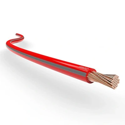 Abbildung von Kfz Litze FLRy 0,75mm² 1mm² 1,5mm² Längen 5m oder 10m Auswahl: (5m Meter 1 mm² rot/grau)