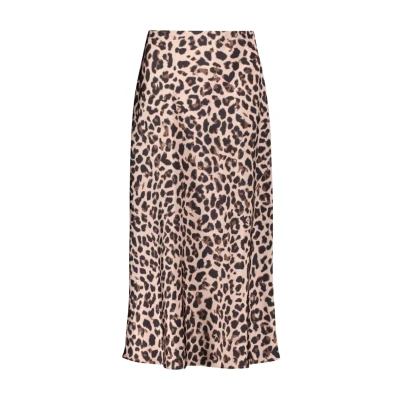 Abbildung von Vera Mont MIT Leoprint Alinienrock, Damen, Größe: 40, Weiß braun