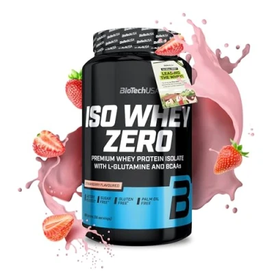 Abbildung von Biotech Iso Whey Zero Erdbeere
